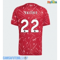 Camisa de time de futebol Liverpool Hugo Ekitike #22 Replicas 1º Equipamento 2026-27 Manga Curta